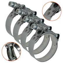 60 68mm/2.5-inç Egzoz Kelepçesi Paslanmaz Çelik2.3-inç Borular Iç
