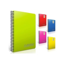 Gıpta Chromo 80 Yaprak A5 Çizgisiz Spiralli Defter Çok Renkli