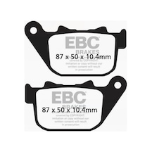 Ebc Fa387hh Harley Davıdson Xl883/xl1200 Sportster 04-13 Sınter Arka Fren Balatası
