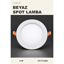 Cata 9w Beyaz Led Spot