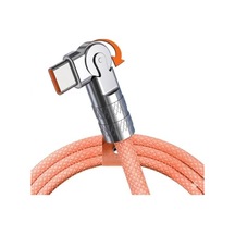 A6017 Type C To Type C Hızlı Şarj Data Kablosu Çevirici Dönüştürücü Adaptör 180 Döner 120w - 1m