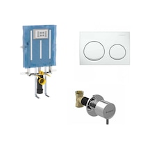 Geberit Alpha Gömme Rezervuar Seti - 3