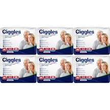 Giggles Hasta Bezi Yetişkin Bel Bantlı Tekstil Yüzey M 180 Adet M