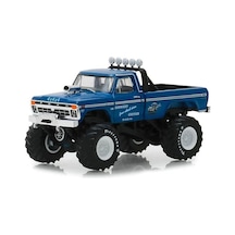 Greenlight Kings Of Crunch Series 3-1974 Ford F250 Monster Truck Midwest Four Wheel 1/64 Model Araba