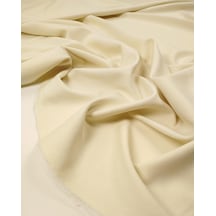 Krem Telalanmış İnterlok Penye Örme Kumaş Tok Duruşlu Esnek Elbiselik & Tuniklik En: 160cm-11800