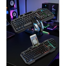Rgb Işıklı Mekanik Gaming Klavye Seti Uuczzzpg8018klavyeeeee2