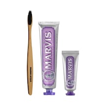 Pharma Acqua Bambu Diş Fırçası Marvis Jasmin Diş Macunu 2'li 85 ml + 25 ml