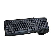 Piranha 2325 Kablolu Q Klavye Mouse Set
