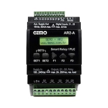Gemo Ar2-a-230vac-8d Ray Tipi &quot Ladder Logic&quot İle Programlanabilir Akıllı Röle / Plc
