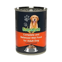 Econature Kuzu Etli Konserve Köpek Maması 400 G