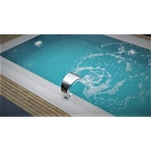 Yüzme Havuzu Kenarı Mini Su Perdesi Aisi 304 Kalite 470 x 400 MM Lü x