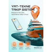 Mk-204-1 Sesli Bildirimli Tekne & Yat Takip Sistemi - 12 Ay Hatlı + Server Dahil Gps 2026 Seri