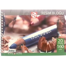 Talens Resim Bloğu Eskiz Çizim Defteri (A5) 160 G 20 Sayfa