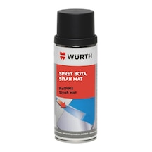 Ayrex Würth Sprey Tampon Boya Ral9005 Mat Siyah 400 Ml