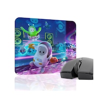 Fall Guys Kaymaz Dikişli Kauçuk Oyuncu Mousepad V1 - 22x18 Gaming Mouse Pad Fare Altlığı