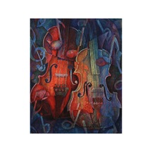 Müzik Sayılarla Boyama Seti - Çerçeveli, 40x50cm