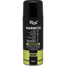 Yarı Mat Sprey Vernik- Semi Matt Spray Varnish 400ml Şeffaf