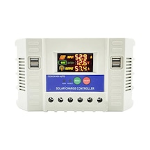 Powermaster Pm-60a 12v-24v-36v-48v 60 Amper 4 Usbli Dijital Otomatik Solar Şarj Regülatörü