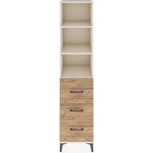 Hyperion Dolap 3 Raflı 3 Çekmeceli 44x44x195 Aytaşı-çam Aytaşı