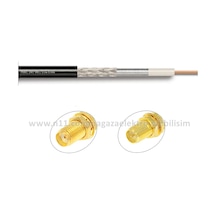 RP SMA dişi - SMA dişi 4 METRE LMR240/RWC240 Koaksiyel Kablo 50Ω