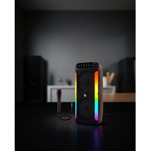 Çift 4 İnç Rgb Işıklı Bluetooth Hoparlör Uczzzpg4261-2