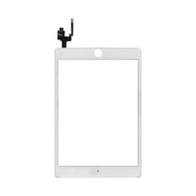 Apple Uyumlu iPad  Mini 3 A1599 A1600 A1601 Dokunmatik Beyaz