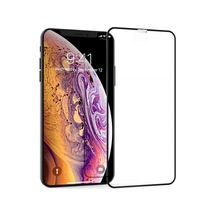 Apple Uyumlu   iPhone 11 Pro Max Için Nettech 5D Glass Full Cam Koruyucu Siyah (469471698)