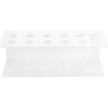 Ganzhoushop 10 Yuvalı İşaretleyici Kalem Düzenleyici Akrilik Duvar Rafı Kırtasiye Askısı Ofis Ve Sınıf Öğretmeni Beyaz Tahta Malzemeleribeyaz