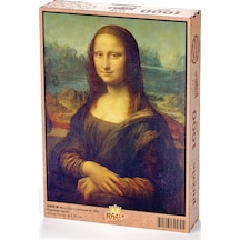 King Of Puzzle Mona Lisa - Leonardo Da Vinci Ahşap Puzzle 1000