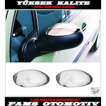 Citroen C3 Krom Ayna Kapağı 2 Prç. 2002-2009 P. Çelik