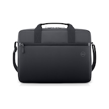 Dell 14-16 Ecoloop Essential Evrak Çantası - Cc3624 - Fermuarlı Ön Cep, Bagaj Geçişi, Ayarlanabilir Omuz Askılı Hafif - Siyah 01