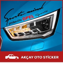 Sport Mind Opel Sport Sticker Opel Sticker Opel Oto Sticker