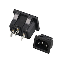 Ic-212b C14 Power Soket Erkek Kulaksız As-04