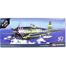 Academy 12474 1/72 Ölçek, P-47d Thunderbolt Eileen Savaş Uçağı, Plastik Model Kiti-48826