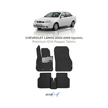 OtoCraft Chevrolet Lanos 2002-2009 Araca Özel 3d Havuzlu Eva Paspas Tam Set 5 Parça