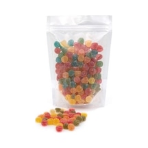 Doypack Şeffaf Kilitli 11X185X7 50 Li Çok Renkli