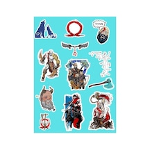 God Of War Sticker Seti Abanoz