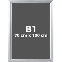 B1 70X100Cm Alüminyum Çerçeve Gönye Köşe Aç Kapa Açılır Kapanır
