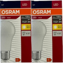 Osram 13w 100w 2700k Sarı Işık E27 Duylu Led Ampul 2 Adet