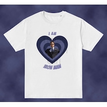 Marvel Iron Man Tshirt Beyaz