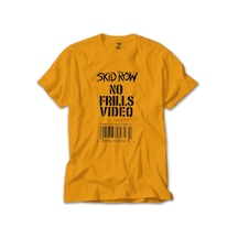 Skid Row No Frills Video Sarı Tişört Sarı