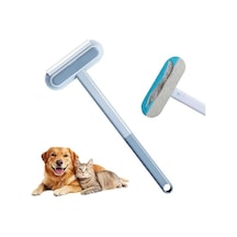 4'ü 1 Arada Kedi Köpek Tüy Temizleme Sihirli Fırça Seti Çok Yüzeyli Temizlik Aparatı Cam, Koltuk, Halı Temizley