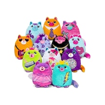 Sesli Misfittens Sürpriz Peluş Hediyelik Peluş Misfitens Oyuncak -407 Çok Renkli
