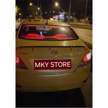 Hyundai Accent Blu Spoiler 115 Cm Pianoblack