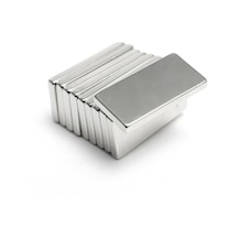 Neodyum Mıknatıs Dikdörtgen 20x10x2 Mm - 7 Adet