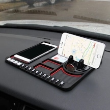 Çok Fonksiyonlu Araç İçi Telefon Tutucu-9046251936386