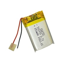 Sertec 502030 3.7V 250 MAh Li-Polymer Pil (Devreli/1.5A)