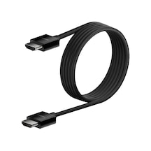 Yüksek Kaliteli Ultra Highspeed Hdmı-2.1 Kablo, 4k/dolby Vision Hdr, Apple Tv'den Optimum Oynatma, 2,2 M Siyah