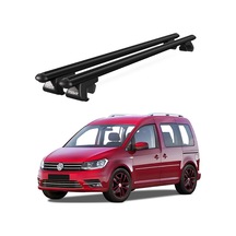 Volkswagen Caddy Van 2003-2015 Uyumlu Siyah Ara Atkı Port Bagaj Tavan Barı