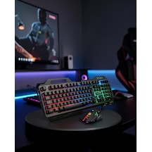 Mekanik Klavye Mouse Set Led Aydınlatmalı Xuczpg8018klavyeeeee-5 Diğer